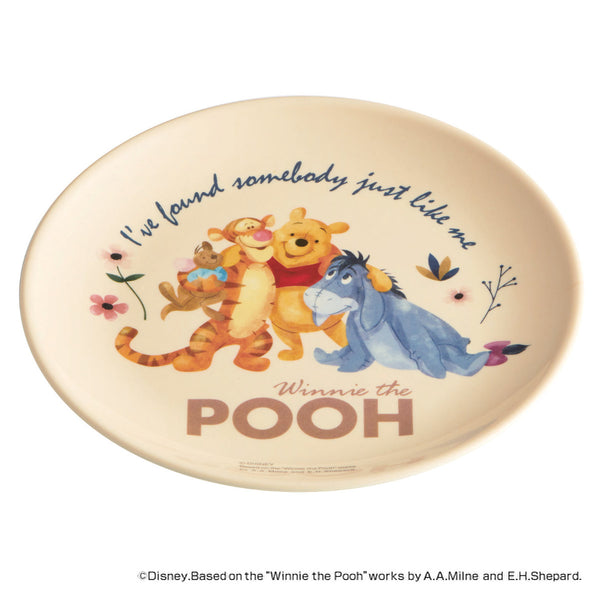 プレート 19cm パン皿 くまのプーさん プラスチック
