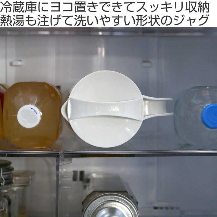 冷水筒ピッチャー2.2Lファインジャグプラスチック横置き耐熱