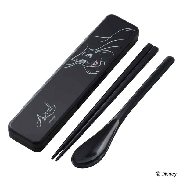 コンビセット 抗菌 箸 スプーン 18cm リトル・マーメイド アリエル