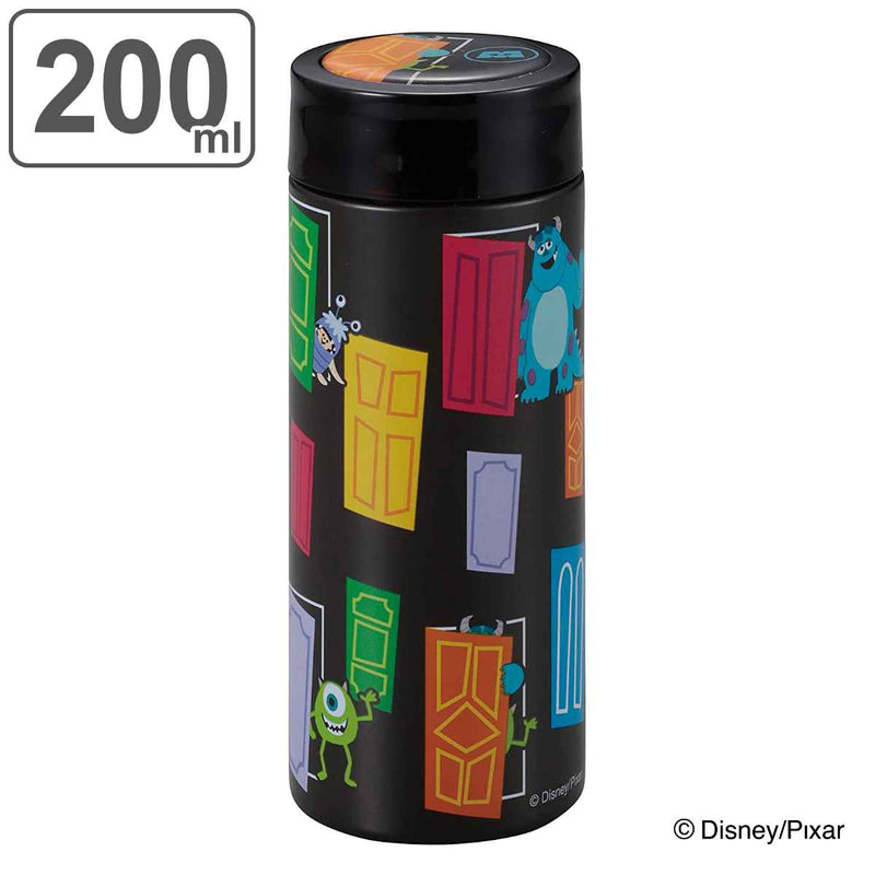 水筒 200ml ディズニー ピクサー スマートパーソナルボトル モンスターズ・インク ドア