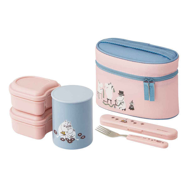 弁当箱 保温 560ml 抗菌 保温ジャー付 ムーミン くすみカラー
