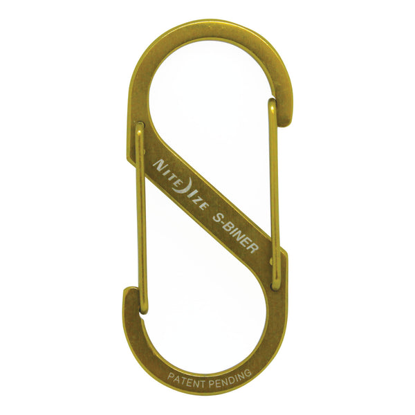 カラビナ エスビナー ブラス ＃3 幅3×高さ6.8cm