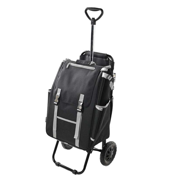 ショッピングカート CHARMISS 椅子付き 折りたたみ 大容量 軽量