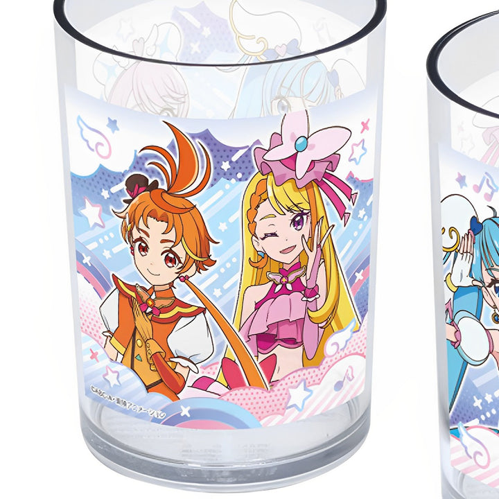 タンブラー2個入り200mlひろがるスカイ！プリキュアプラスチック