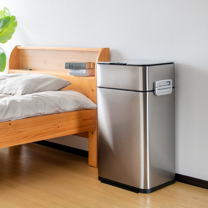 ゴミ箱 58L HOALU ステンレス -14