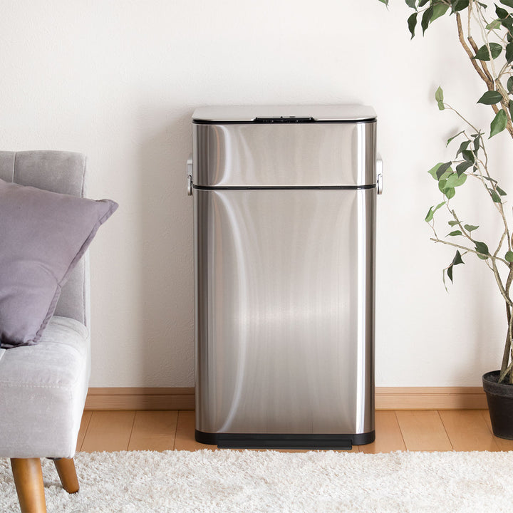 ゴミ箱 58L HOALU ステンレス -21