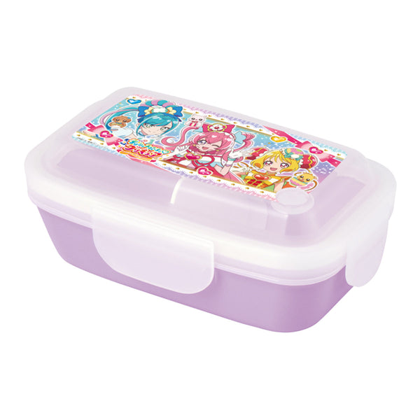 弁当箱 1段 350ml 抗菌 4点ロック ドーム型 デリシャスパーティプリキュア