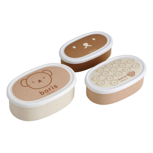 弁当箱 抗菌 3個セット ボリス