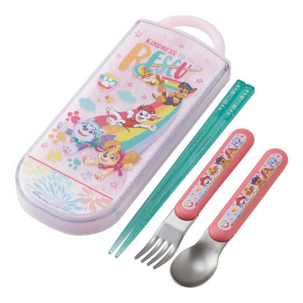 トリオセット 抗菌 箸 スプーン フォーク スライド パウ・パトロール レスキュー