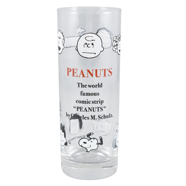 トールグラス 360ml スヌーピー PEANUTS フェイス ガラス