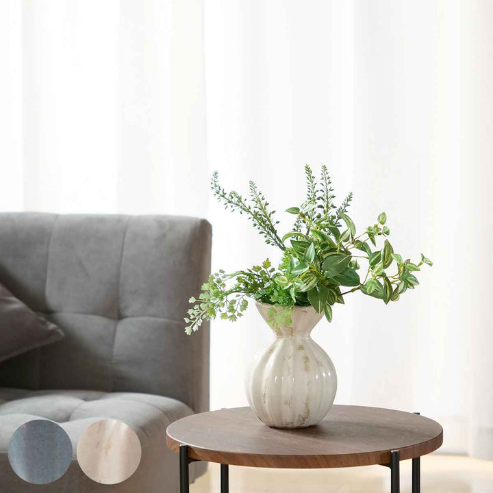 花瓶 セラミックベース 直径11×高さ15cm -2