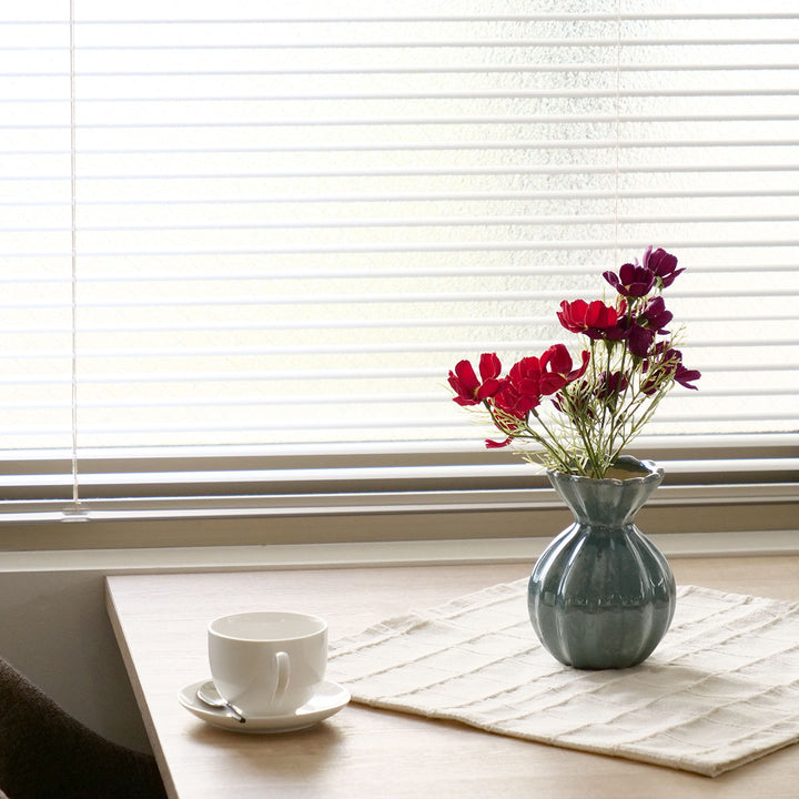 花瓶 セラミックベース 直径11×高さ15cm -9