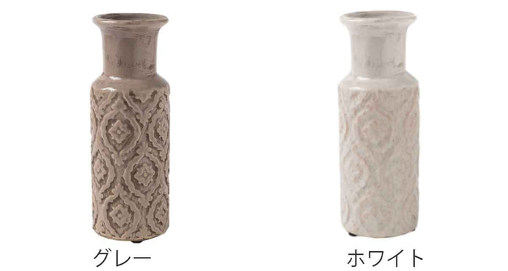 花瓶 セラミックベース 直径10×高さ26cm -3