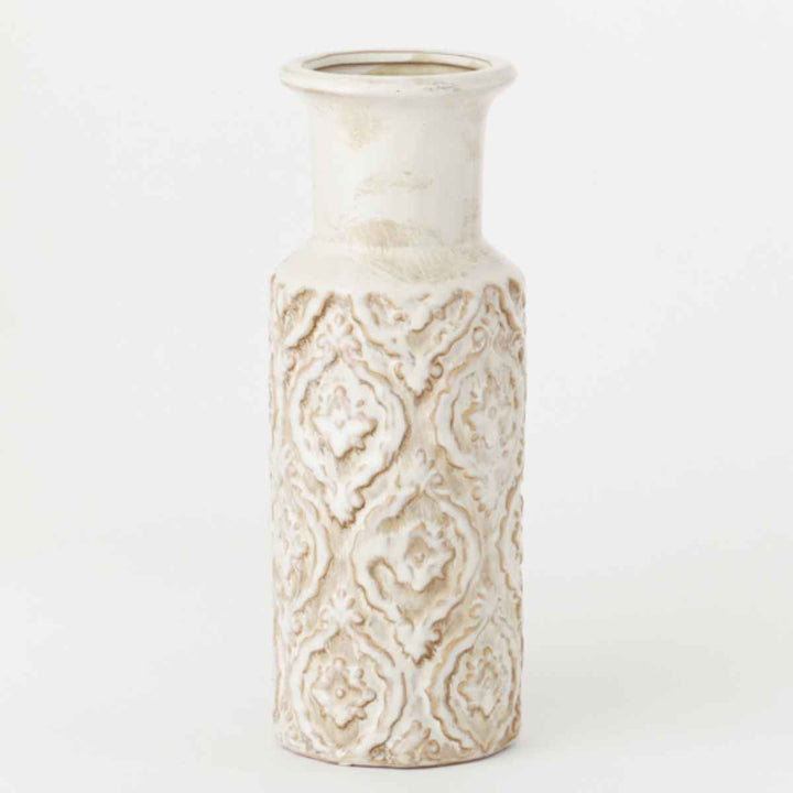 花瓶 セラミックベース 直径10×高さ26cm -12