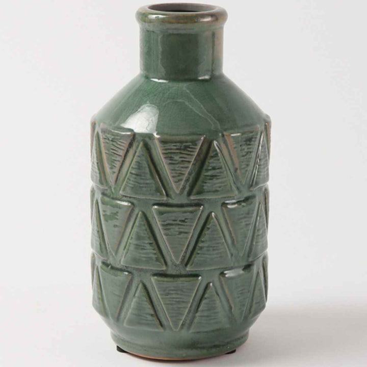 花瓶 セラミックベース 直径12.5×高さ24cm -3