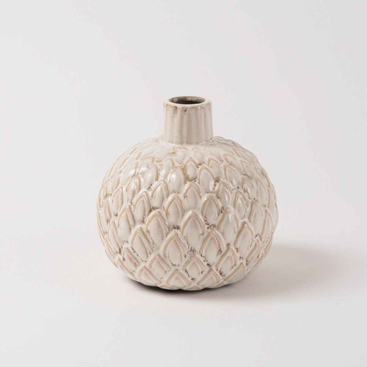 花瓶 セラミックベース 直径14.5×高さ15cm -12