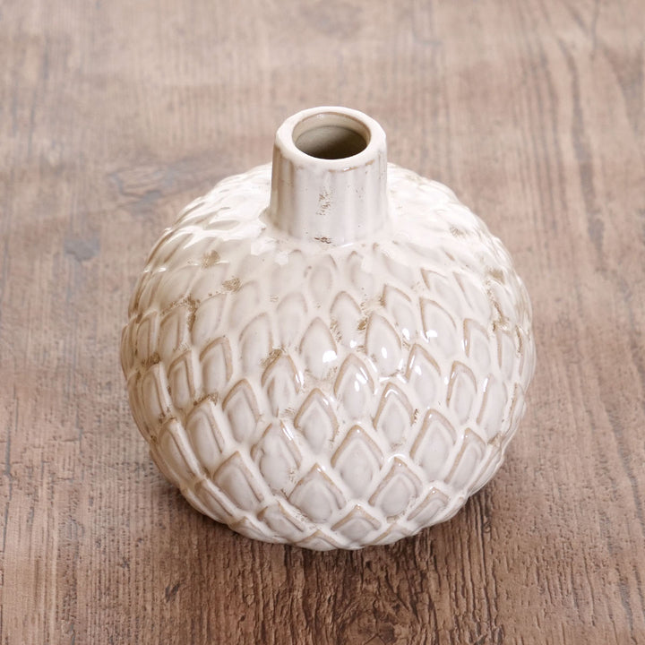 花瓶 セラミックベース 直径14.5×高さ15cm -13