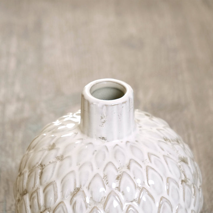 花瓶 セラミックベース 直径14.5×高さ15cm -14