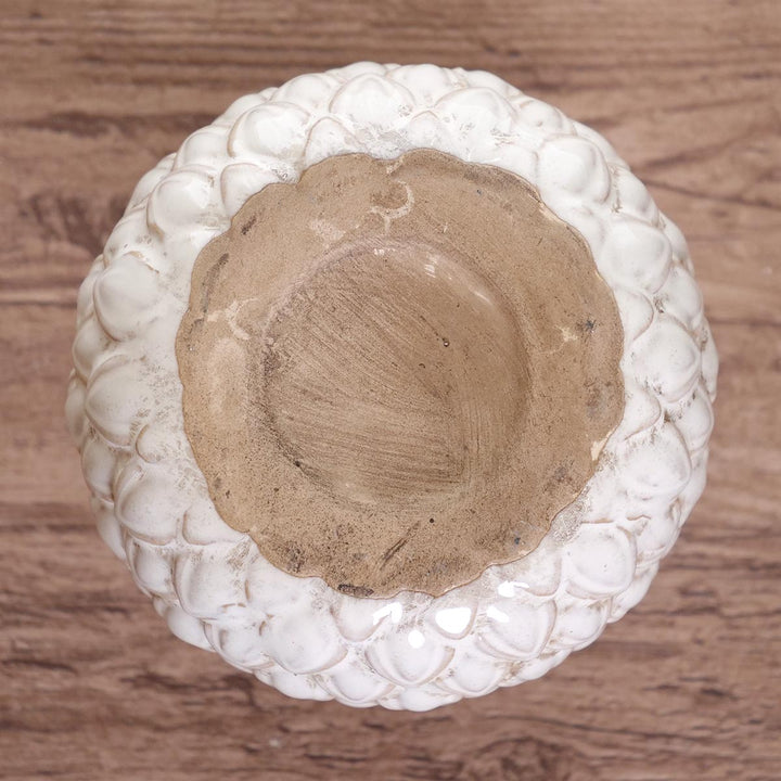 花瓶 セラミックベース 直径14.5×高さ15cm -16