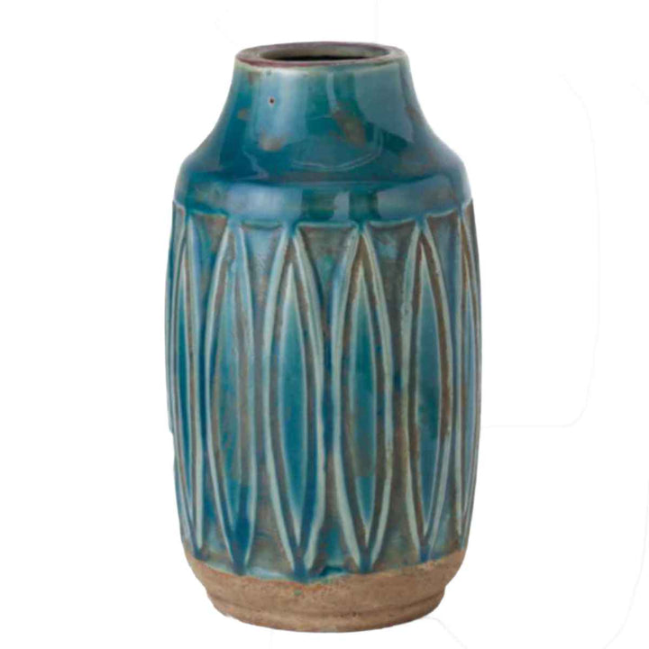 花瓶 セラミックベース 直径11×高さ23cm -1