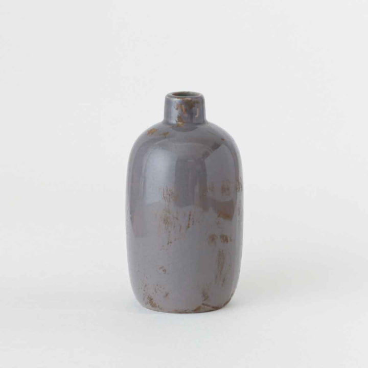 花瓶 セラミックベース 直径8.5×高さ17cm -3