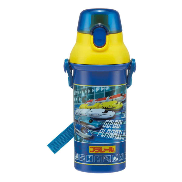 水筒 キッズ 480ml 抗菌 プラスチック 直飲み プラレール