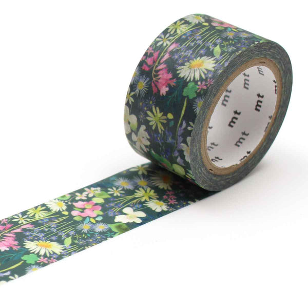 マスキングテープ mt Woodline Walk bluebellgray 幅24mm×7m