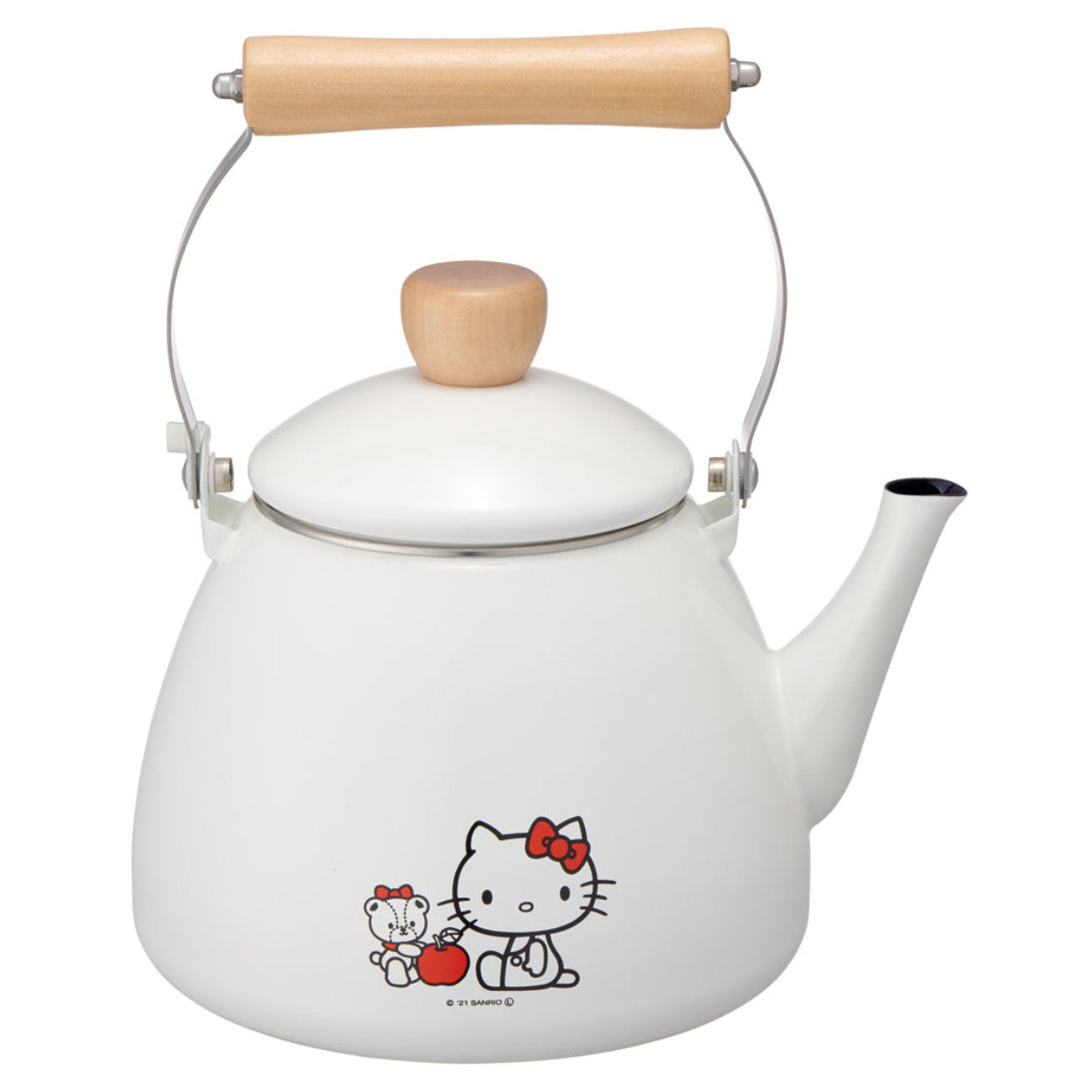 やかん 2L ホーロー製 IH対応 ハローキティ＆タイニーチャム – ハウジー