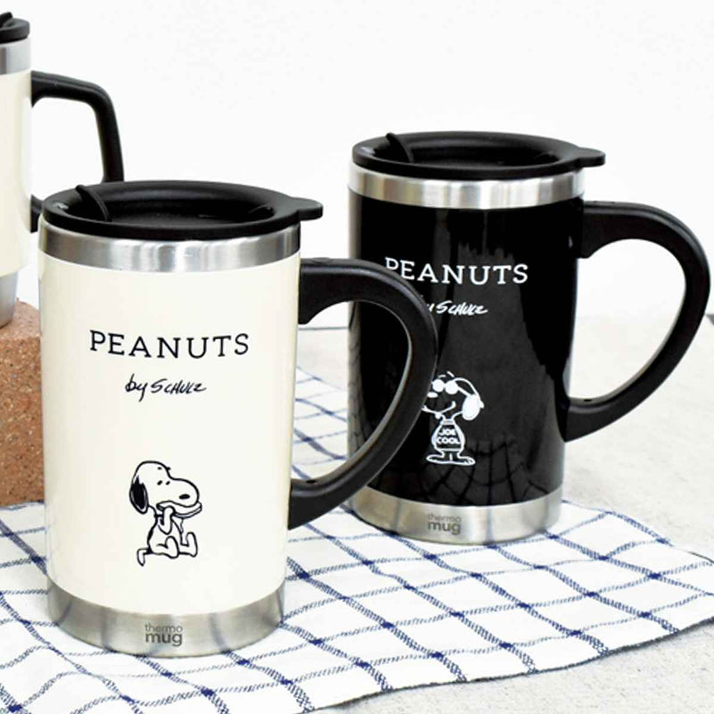 マグカップ 300ml フタ付き スリムサーモマグ スヌーピー PEANUTS ステンレス