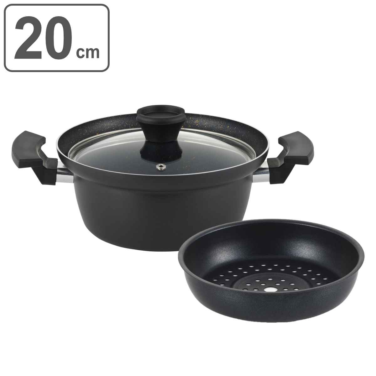 silit 浅鍋深鍋セット20センチ silit 浅鍋深鍋セット20センチ ドイツキッチンウェア【Silit】より日本