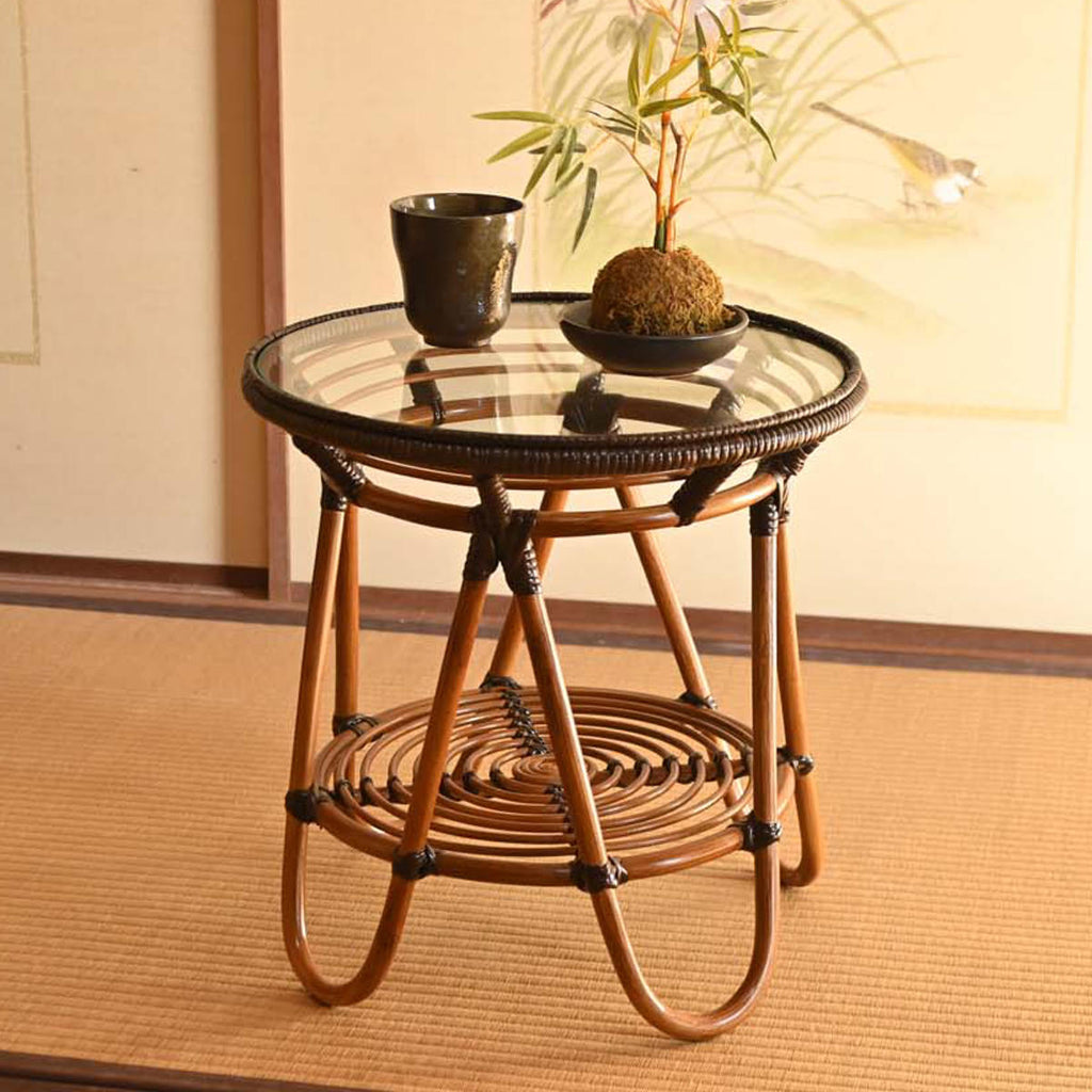 ラタンガラステーブル（直接手渡し） ラタンガラステーブル（直接手渡し）