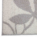 ラグ リーフ柄 130×190cm 洗える 抗菌 防ダニ 床暖房対応 -1