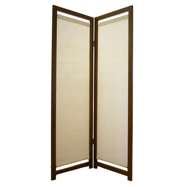 衝立 組立式パーテーション 麻 2連 高さ135cm -1