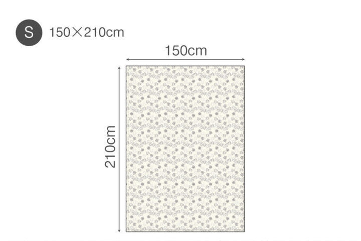 マルチカバー Fab the Home 150×210cm S ハーベスト 綿100％ -4