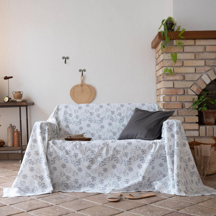 マルチカバー Fab the Home 210×210cm M ハーベスト 綿100％ -12