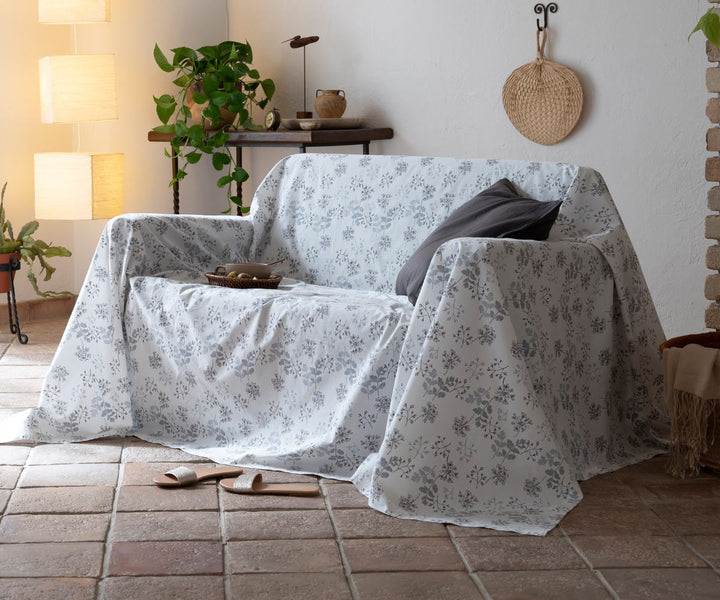 マルチカバー Fab the Home 210×210cm M ハーベスト 綿100％ -8