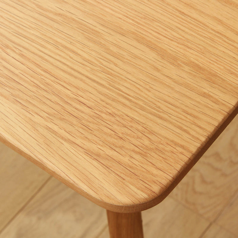 ダイニングテーブル 幅80cm 正方形 リバー 木製 天然木