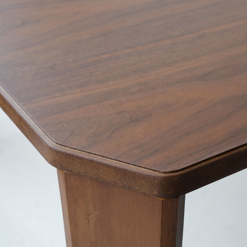 折りたたみテーブル 幅75cm 木製 天然木 センターテーブル -8