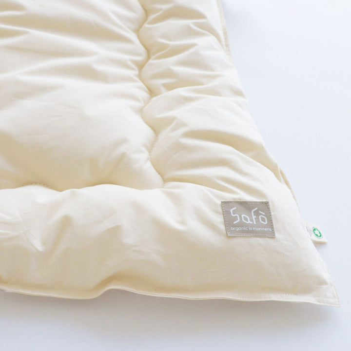 掛け布団セミダブルsafoオーガニック170×210cm綿100％