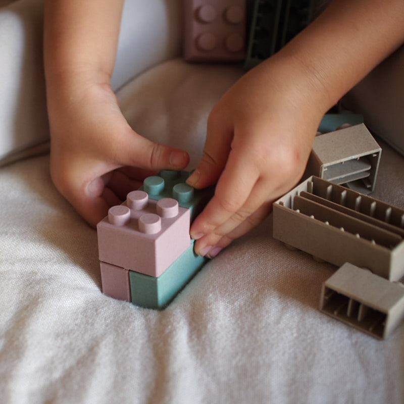 ブロック Lien de famille おもちゃ banbooエコブロック 24個入 日本製