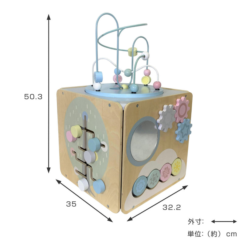 知育玩具 プレイトイボックス 1歳 木製 北欧