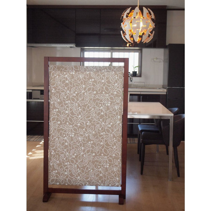 衝立 自立式1連衝立 花柄 高さ135cm -16