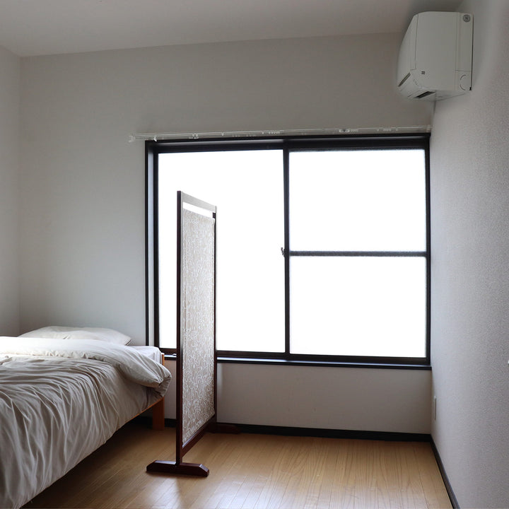 衝立 自立式1連衝立 花柄 高さ135cm -8