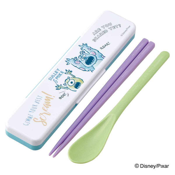 コンビセット 抗菌 箸 スプーン 18cm モンスターズ・インク