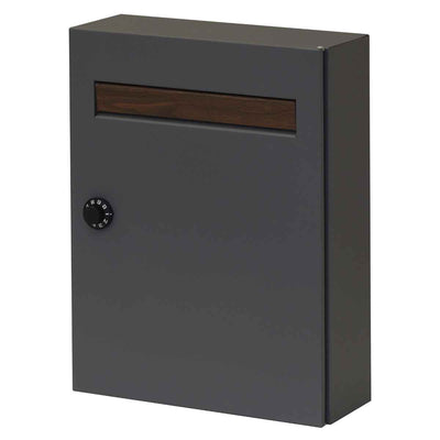 壁掛けポスト Enzo ダイヤル式 A4サイズ