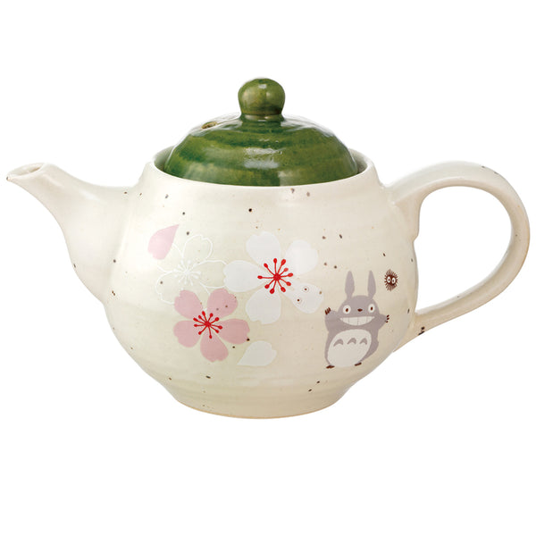 ティーポット 450ml トトロ 桜柄 陶磁器 美濃焼
