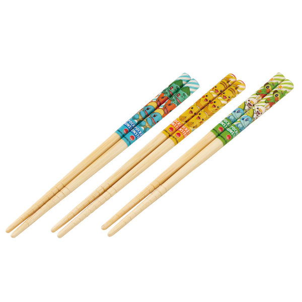 箸 16.5cm 3膳入り ポケットモンスター 竹製