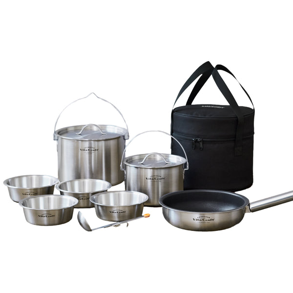 ビタクラフト アウトドア クッカー 9点入 ランドクッカーセット