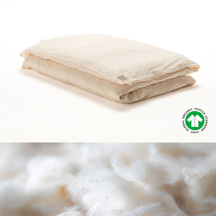 敷き布団カバーシングルsafoオーガニック105×210cm綿100％