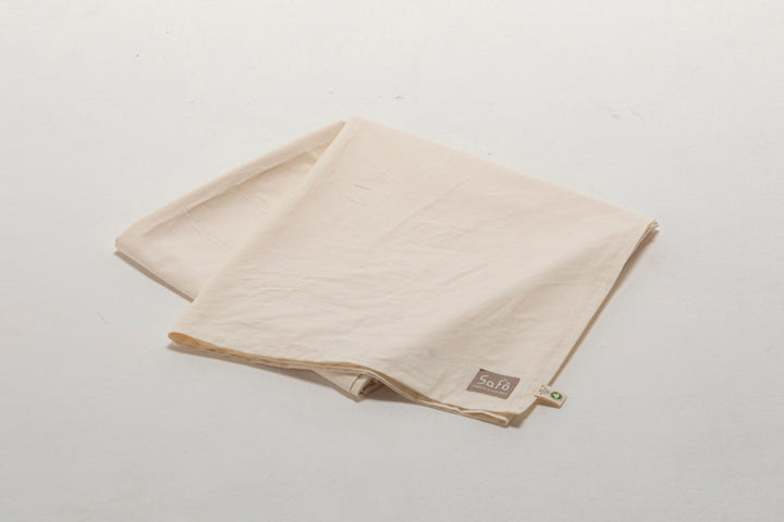 敷きシーツシングルsafoオーガニック150×270cm綿100％